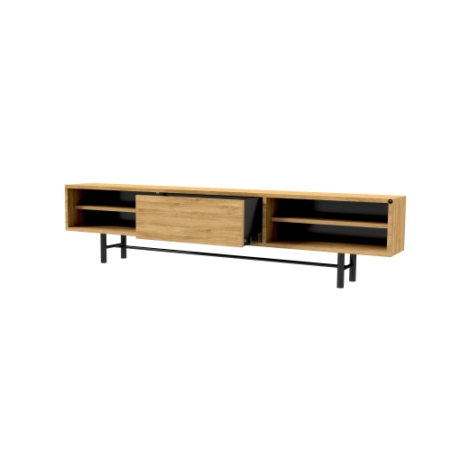 Szafka RTV-65 Drewno Lite Dąb Loft Lakier Rozmiary od 100 cm do 200 cm PREMIUM